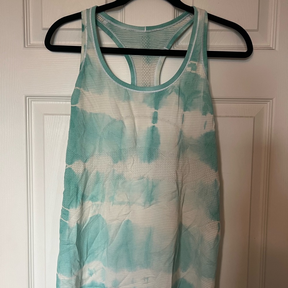 lululemon tie dye swiftly tank